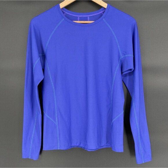 L.L.Bean Tops - L.L.Bean Women's Sunsmart Long Sleeve Tee M Purple 50+UPF Outdoor UV Protection